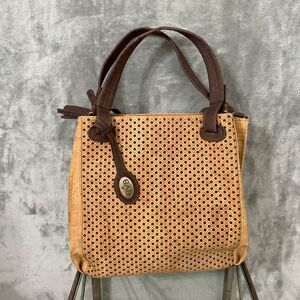 Eve Natural Cork Tote Bag Portugues Bora HandBag Waterproof 13”x15”